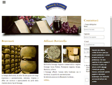 Tablet Screenshot of battistella-affinamento-formaggi.com
